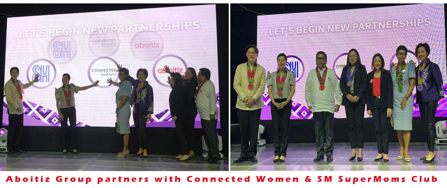 Aboitiz Group partners with Connected Women and SM SuperMoms Club for the upskilling of women in tech