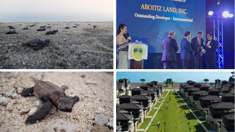 Aboitiz Land’s Seafront Residences recognized anew for sustainability program on pawikan conservation
