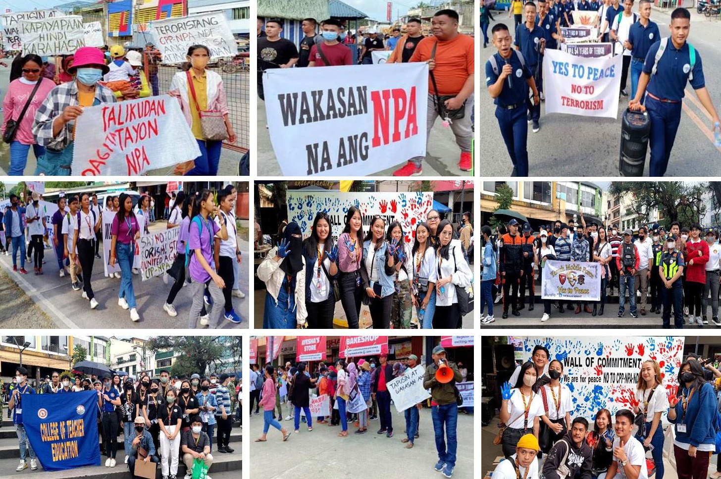 Cordillerans, Cagayanos Unite for Peace, Condemn CTG during its Anniversary