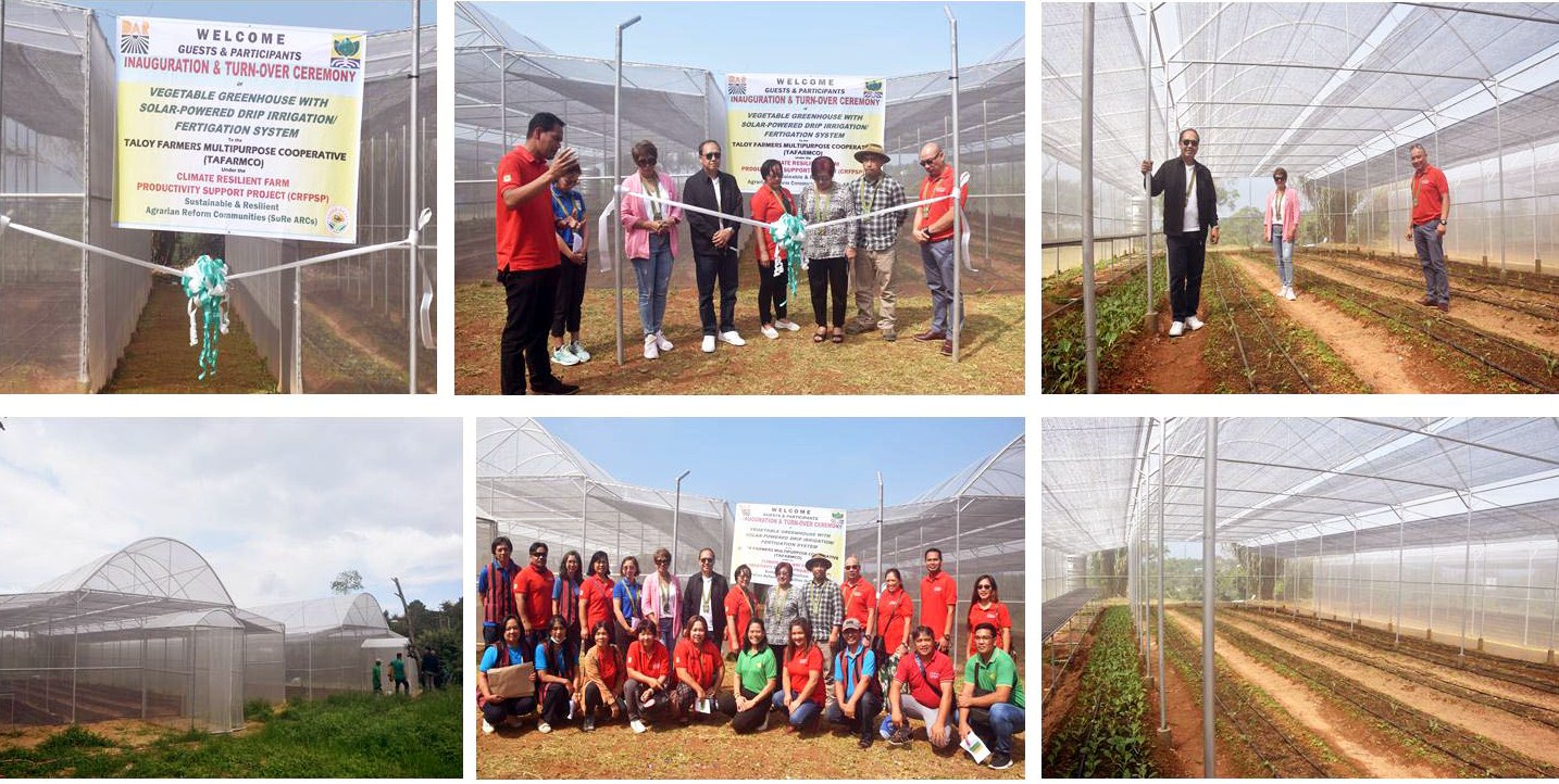 DAR-CAR and DAR Benguet turnover P1.5M Greenhouses to Taloy Farmers