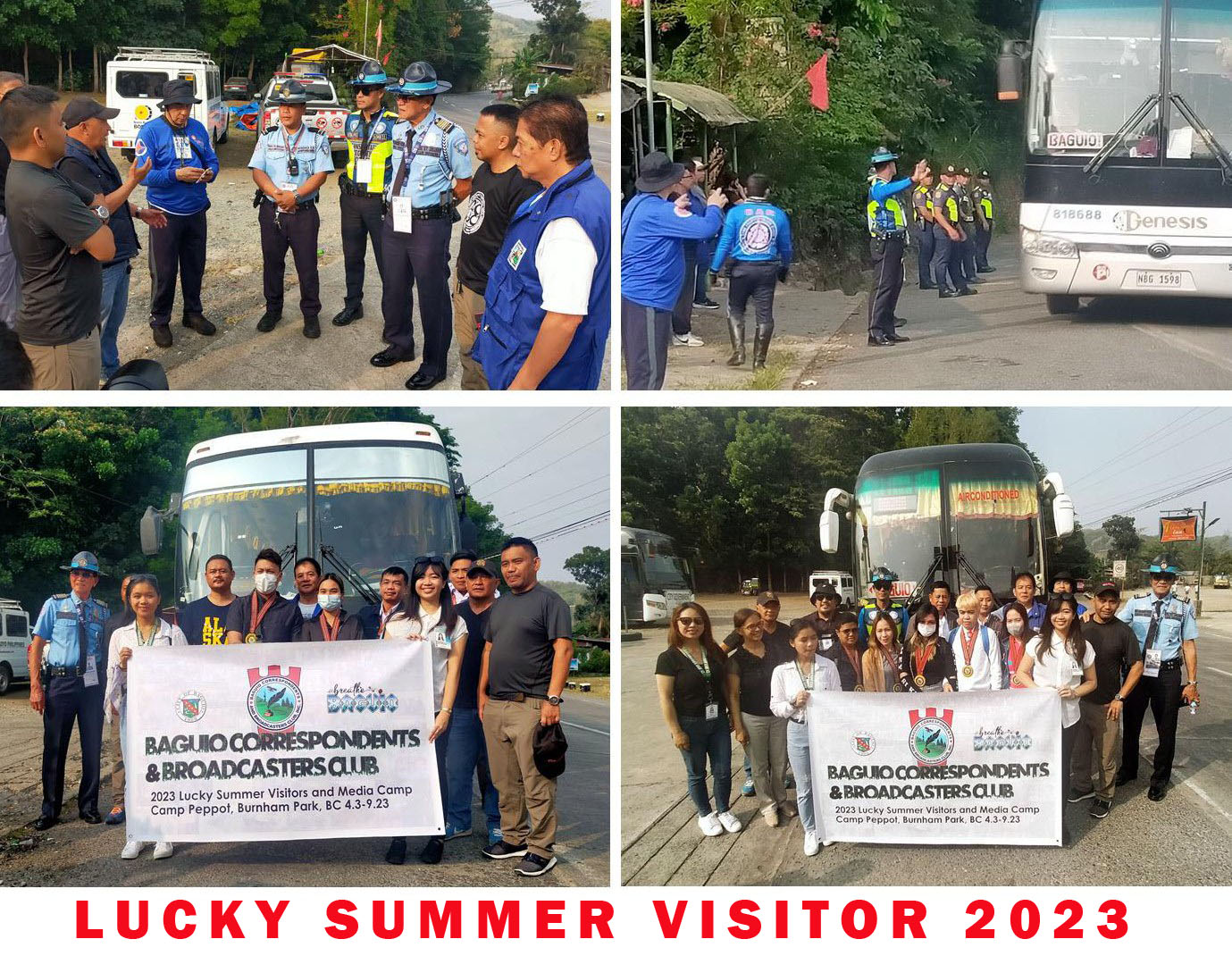 Seven first timer is chosen as Baguio Lucky Summer Visitors