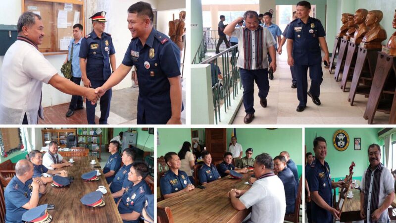 PROCOR RD PBGEN. PEREDO JR. paid a courtesy call to Gov. Dalipog of Lagawe, Ifugao