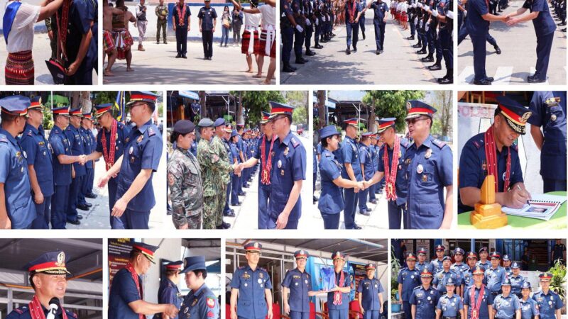 PROCOR’S Top COP visits Mt. Province PPO