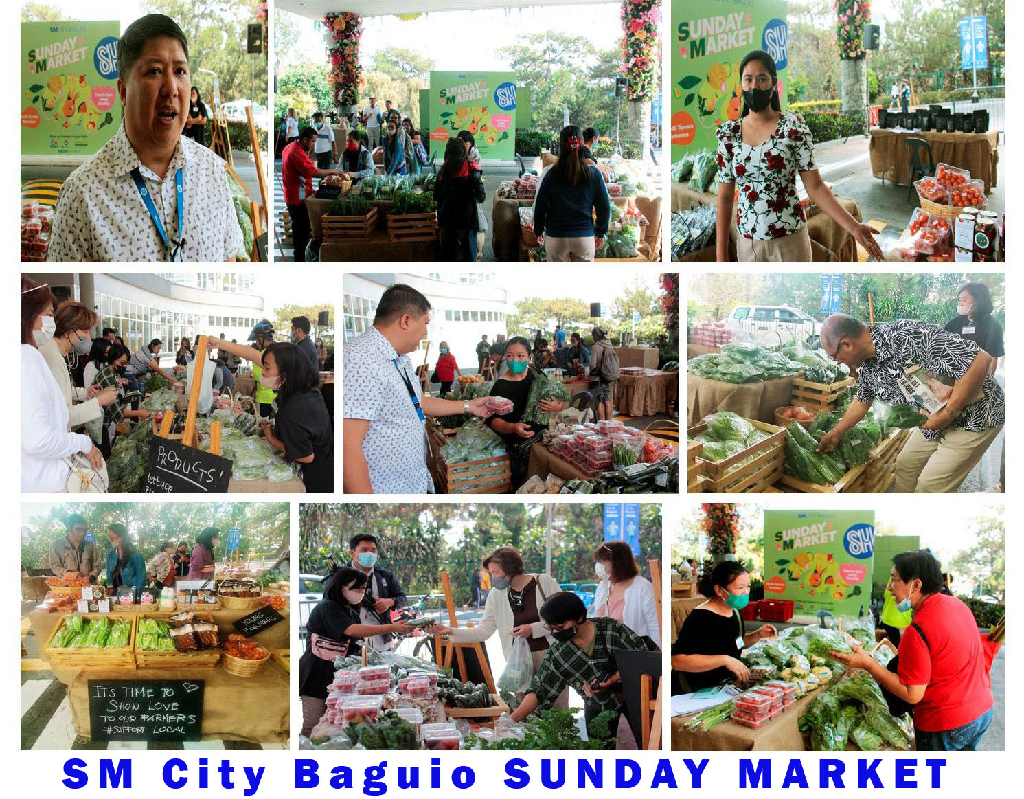 SM City Baguio Sunday Market highlights the Kabalikat sa Kabuhayan program