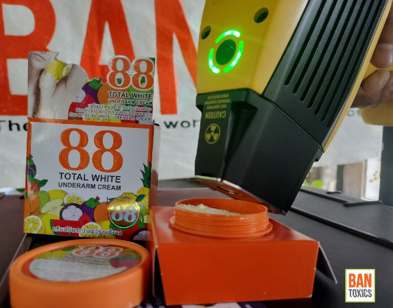 BAN Toxics Urges LGUs to Confiscate Banned 88 Total White Underarm Cream