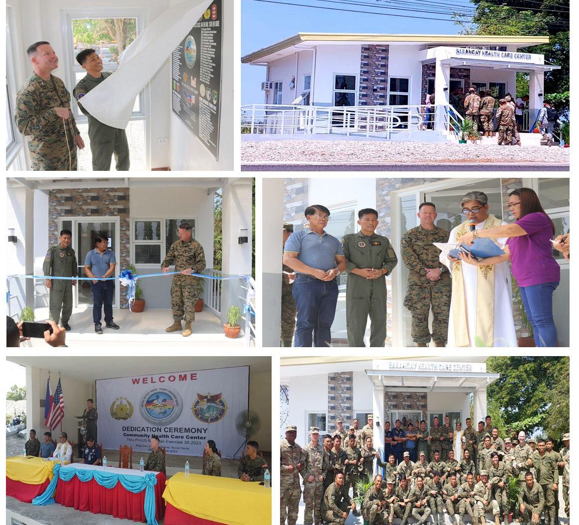 Breaking Barriers and Building Bridges: BALIKATAN Forces creates Health Care Centers for Communities in Northern Luzon