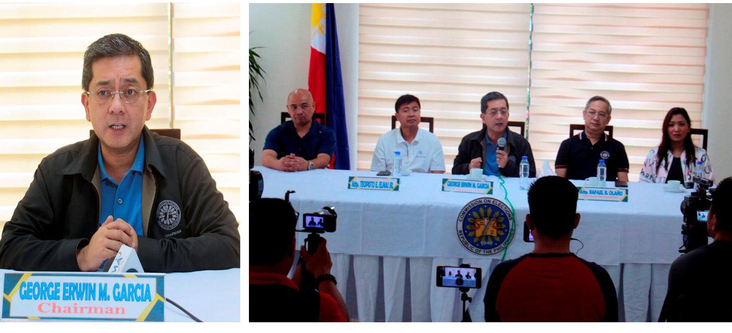 Comelec Chairman Garcia tinalakay ang mga isyu ng BSKE 2023