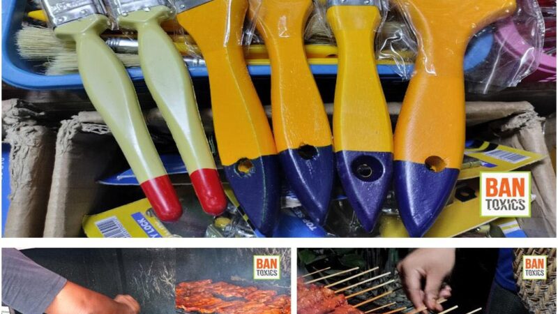 Toxic watchdog to street food owners: “Don’t use a paintbrush in food preparation”