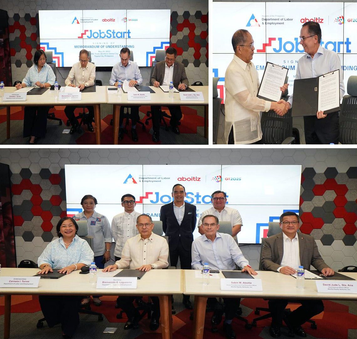 DOLE,  Aboitiz Group partner for JobStart Philippines