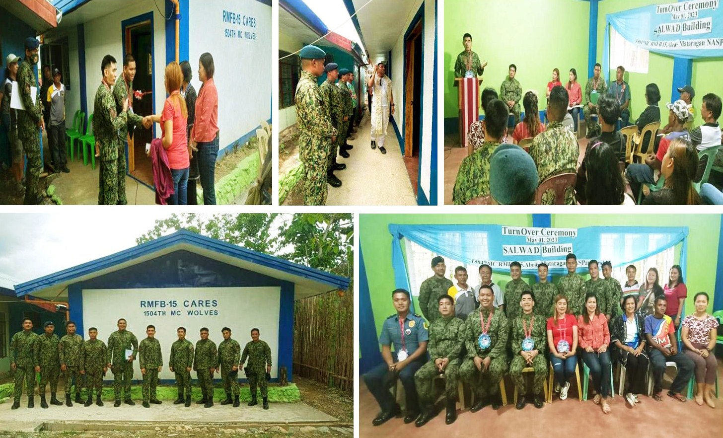 Turn-over and Blessing ceremony of Youth Center Salwad building in Malibcong, Abra