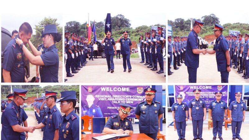 PBGEN PEREDO, JR. VISITS APAYAO POLICE PROVINCIAL OFFICE
