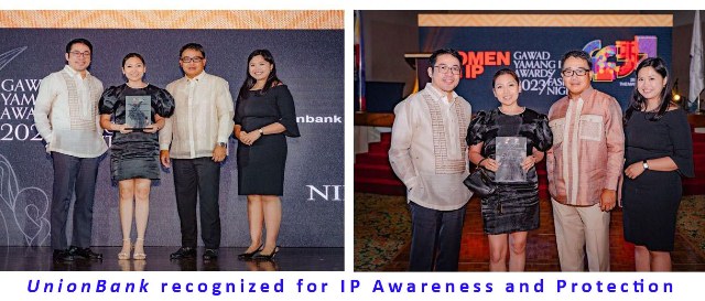 UnionBank recognized for IP Awareness and Protection