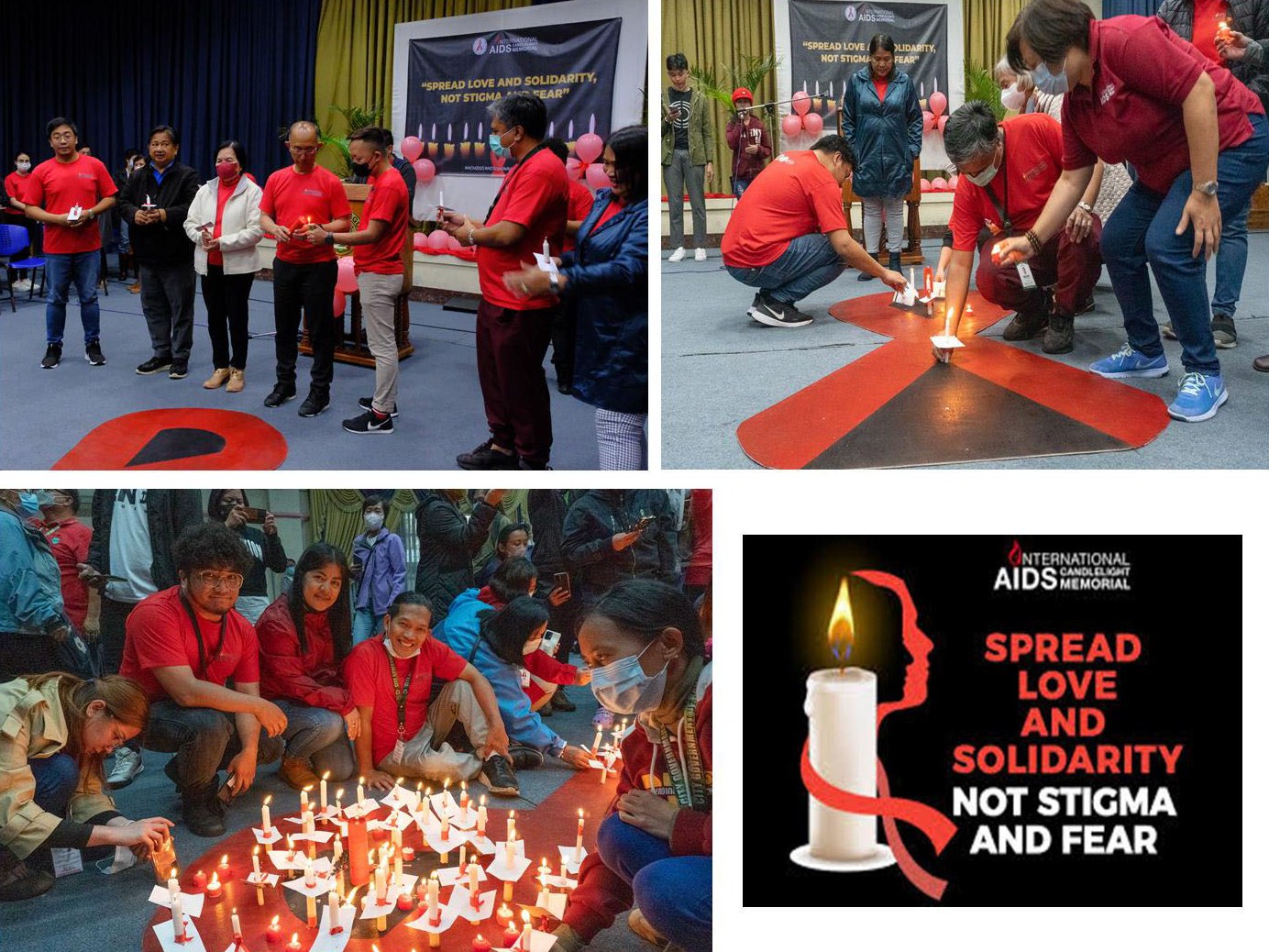 AIDS CANDLELIGHT MEMORIAL.