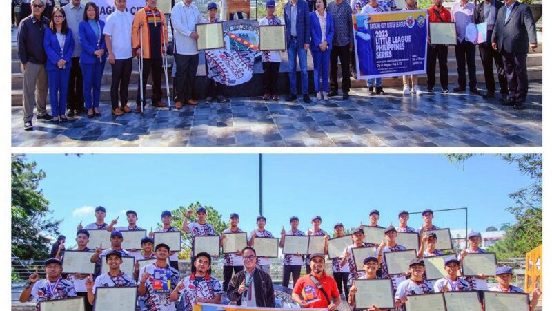 LOCAL BASEBALL TEAM COMMENDED