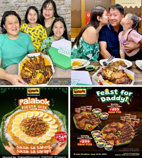 Fiesta Combo treats await dads at Mang Inasal