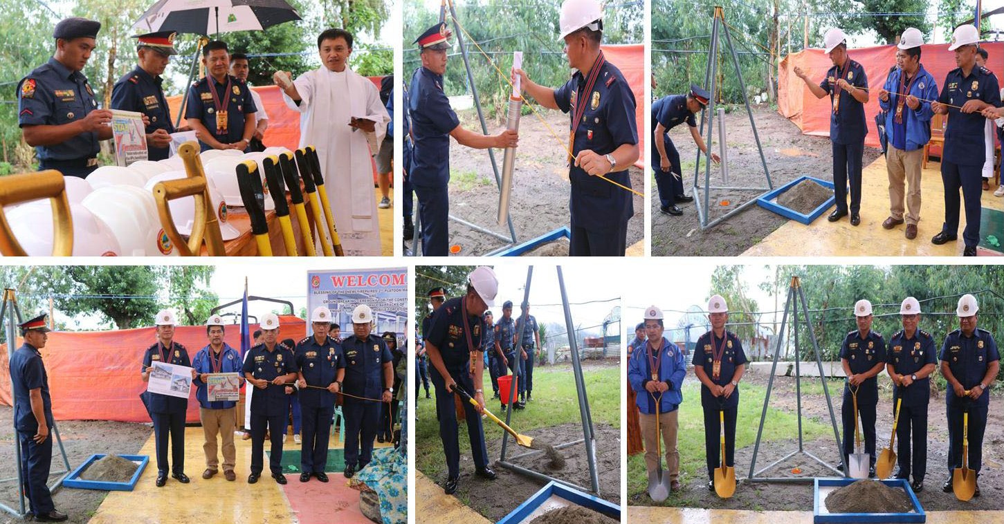 PROCOR TOP COP LEADS THE BLESSING AND GROUNDBREAKING CEREMONY IN BENGUET