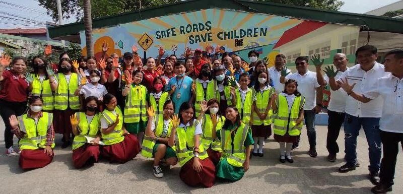 MURAL ADVOCATING CHILDREN’S SAFETY ON THE ROAD UNVEILED