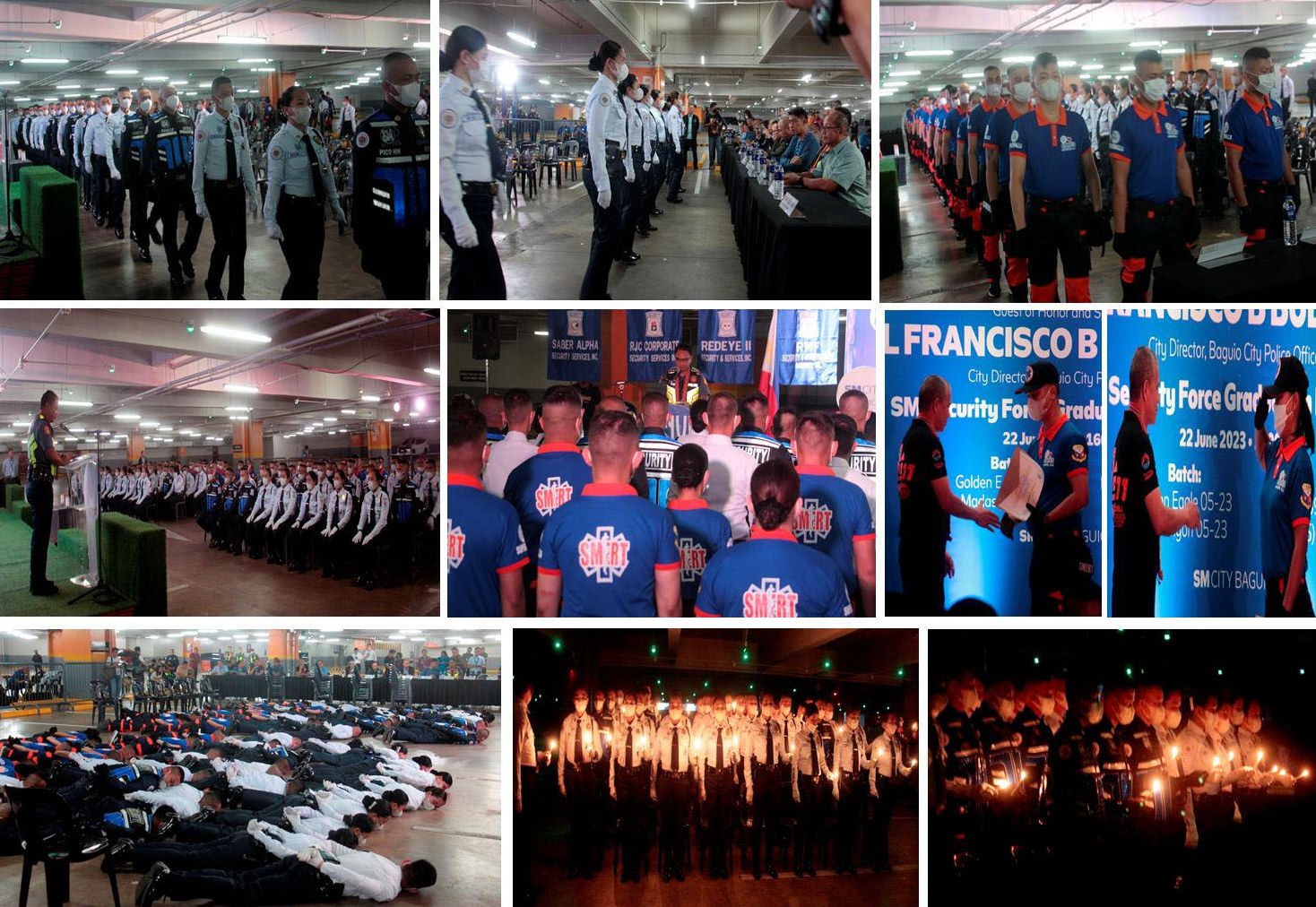 SM SECURITY FORCE GRADUATION EXERCISE