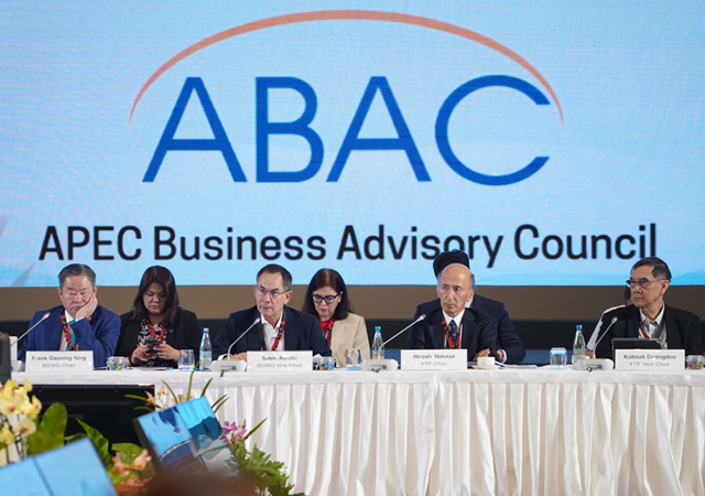 Aboitiz presents for ABAC Sustainable Growth Working Group on nuclear energy for decarbonization, democratization of climate risk data