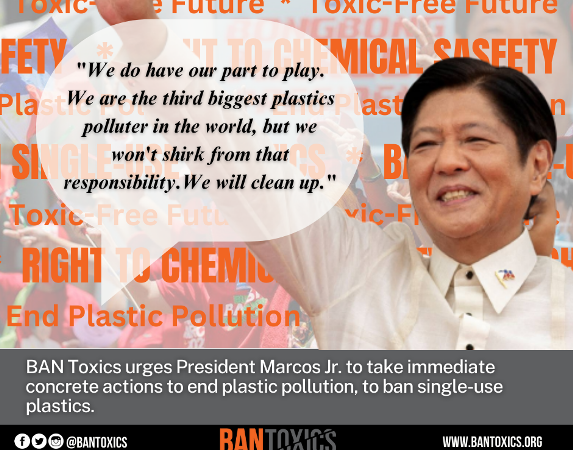 PBBM urged to “clean up” and act urgently on plastic pollution