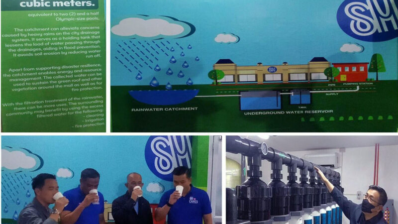 SM City Baguio set to convert rainwater to potable water