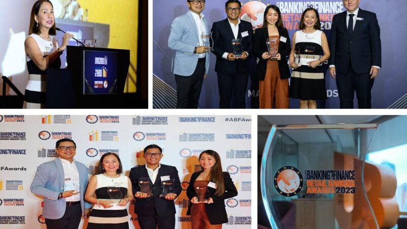 UnionBank Wins 5 Titles at the Asian Banking & Finance Awards 2023—Named Domestic Retail Bank of the Year
