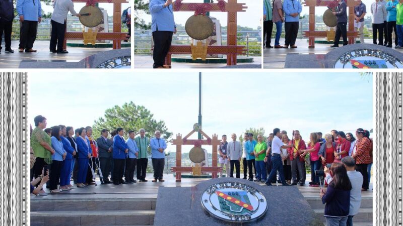CORDILLERA UNITES AT THE SOUND OF THE GONG.