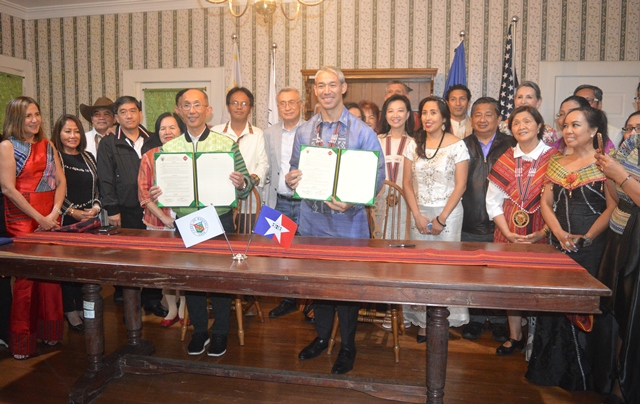 Historic Moment: Baguio and San Antonio officially become sister cities