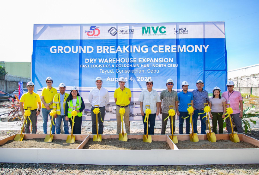 Aboitiz Construction to build five warehouses for FAST Logistics Group in Cebu