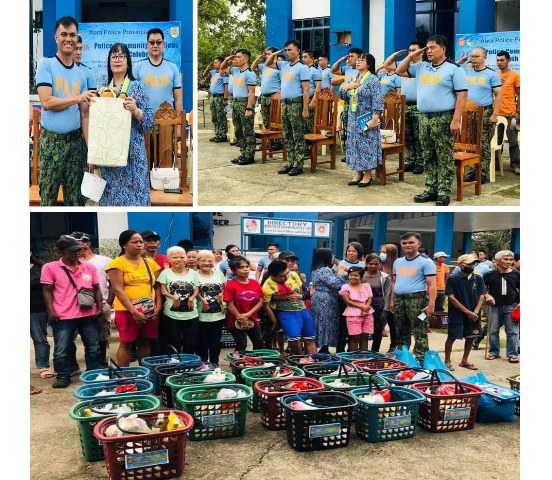 ABRA PPO CULMINATING PROGRAM ON POLICE COMMUNITY RELATIONS IN CAMP JUAN VILLAMOR, CALABA, BANGUED