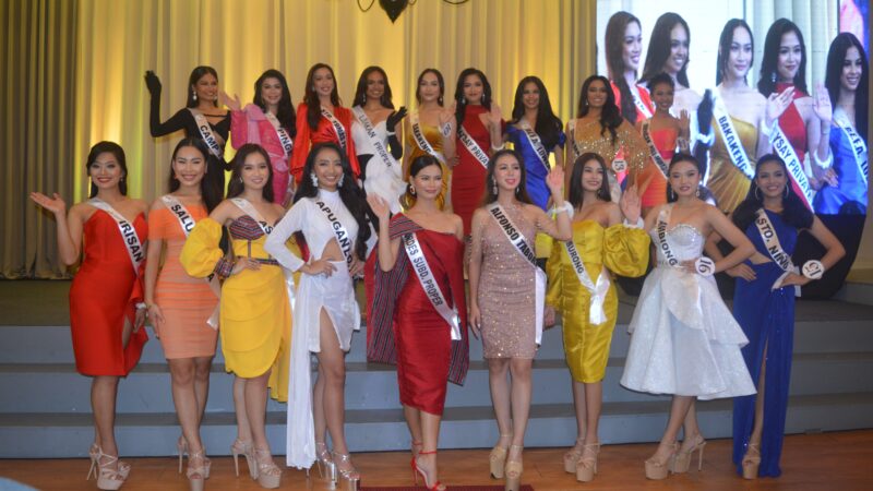 Miss Baguio’s elite 18 gracefully meet the press