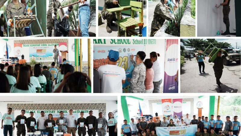 NOLCOM Showcases Bayanihan and Volunteerism During Brigada Eskwela 2023