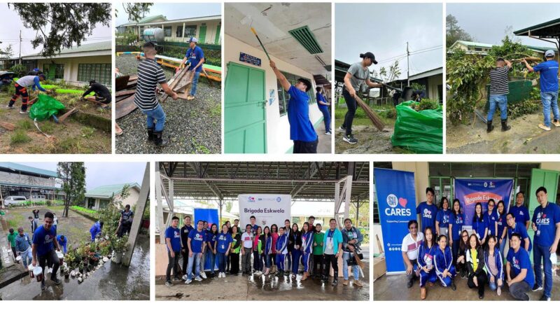SM City Baguio Embark on Brigada Eskwela, Transforming Schools for a Better Learning Environment