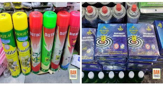 Prohibited Insecticides being sold openly in Pasig Mega Market