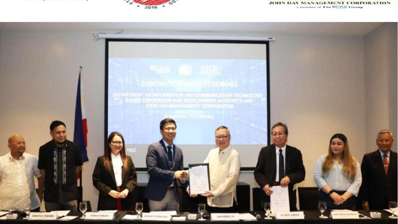 DICT partners with BCDA, and JHMC for the North Luzon Data Center