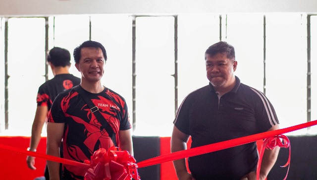 Refurbished Team Lakay Elyu gym reopens