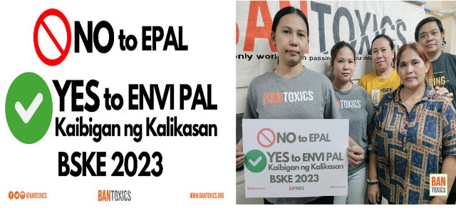 BAN Toxics Says: NO to EPAL, YES to “ENVI PAL” – Kaibigan ng Kalikasan for BSKE 2023