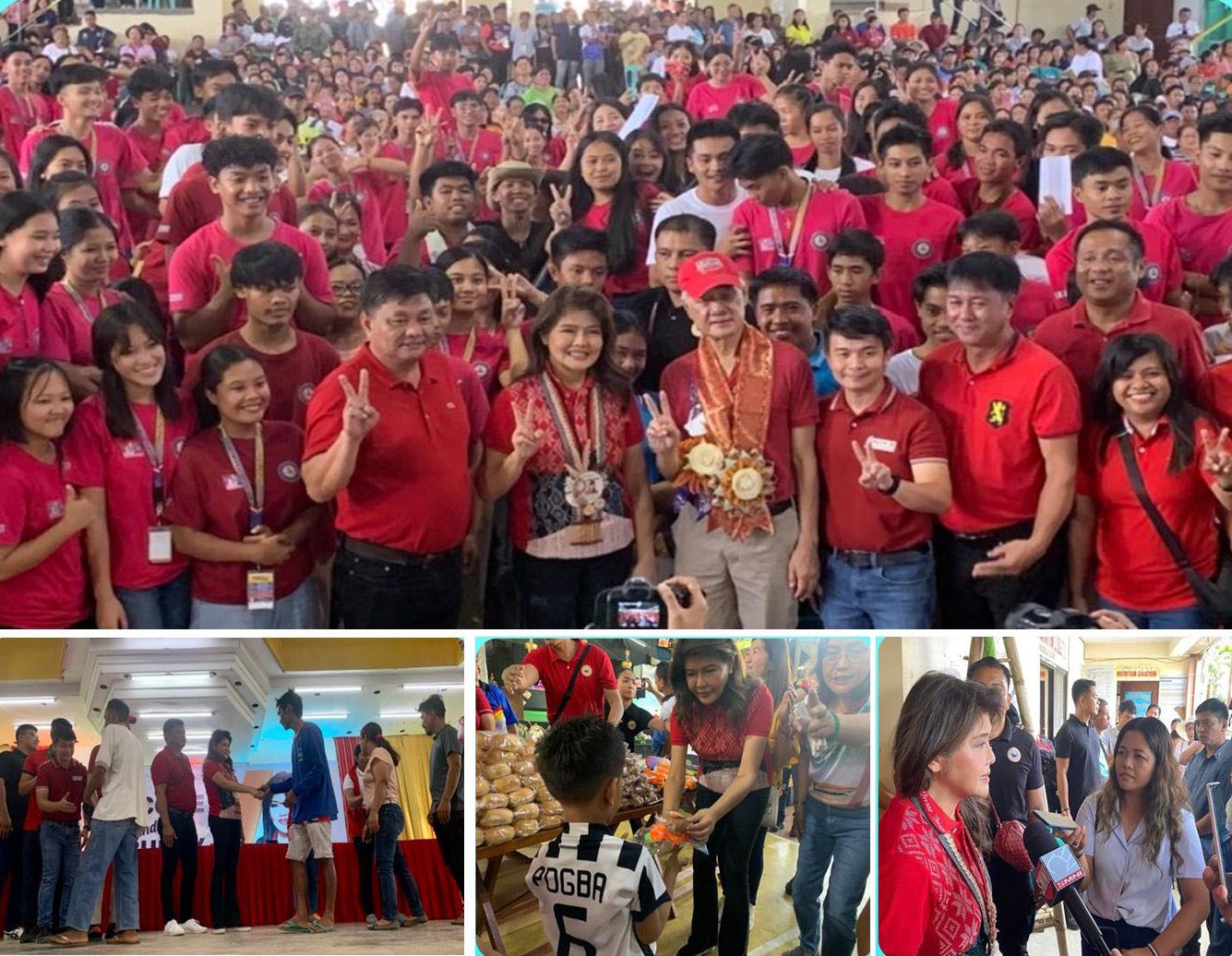 Sen. Imee Marcos distributes educational aid to 2000 students in Quirino
