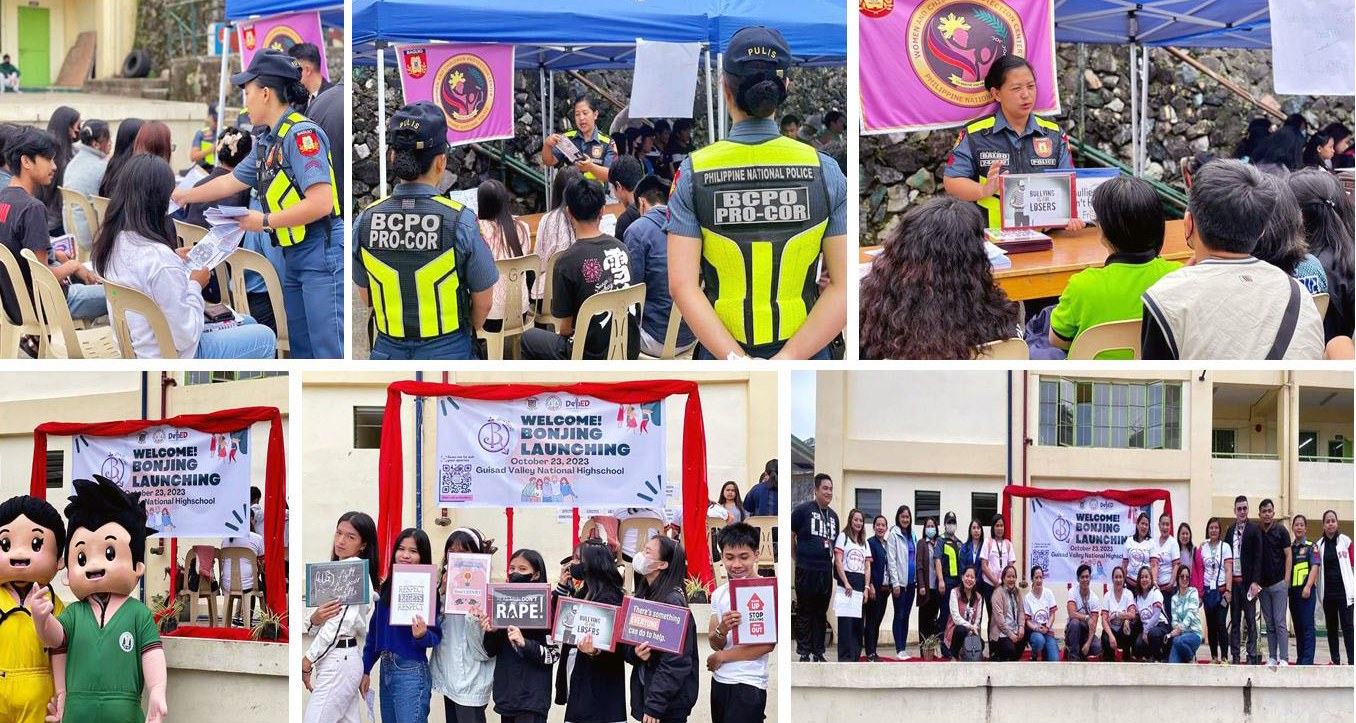 PROJECT BONJING re-launched in collaboration with DOH-CAR, BCHSO, WCPD-BCPO, DepEd-CAR and in support of the City Government of Baguio