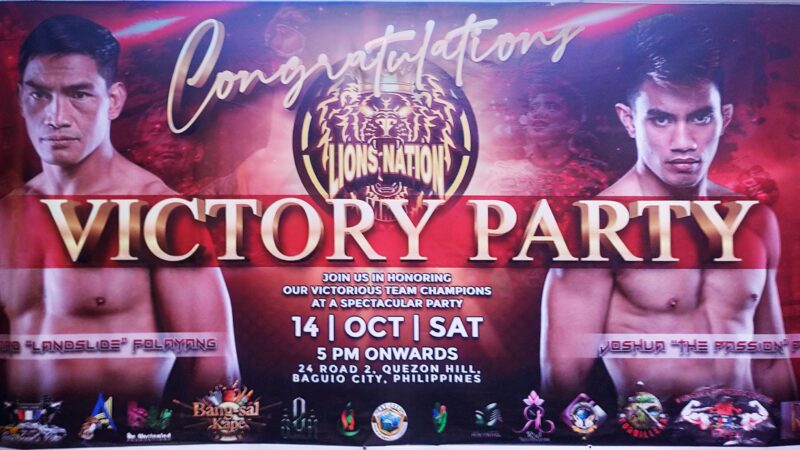 Ray Casa Group of Companies Hosts Victory Bash for MMA Champions “Landslide” Folayang and the “The Passion” Pacio