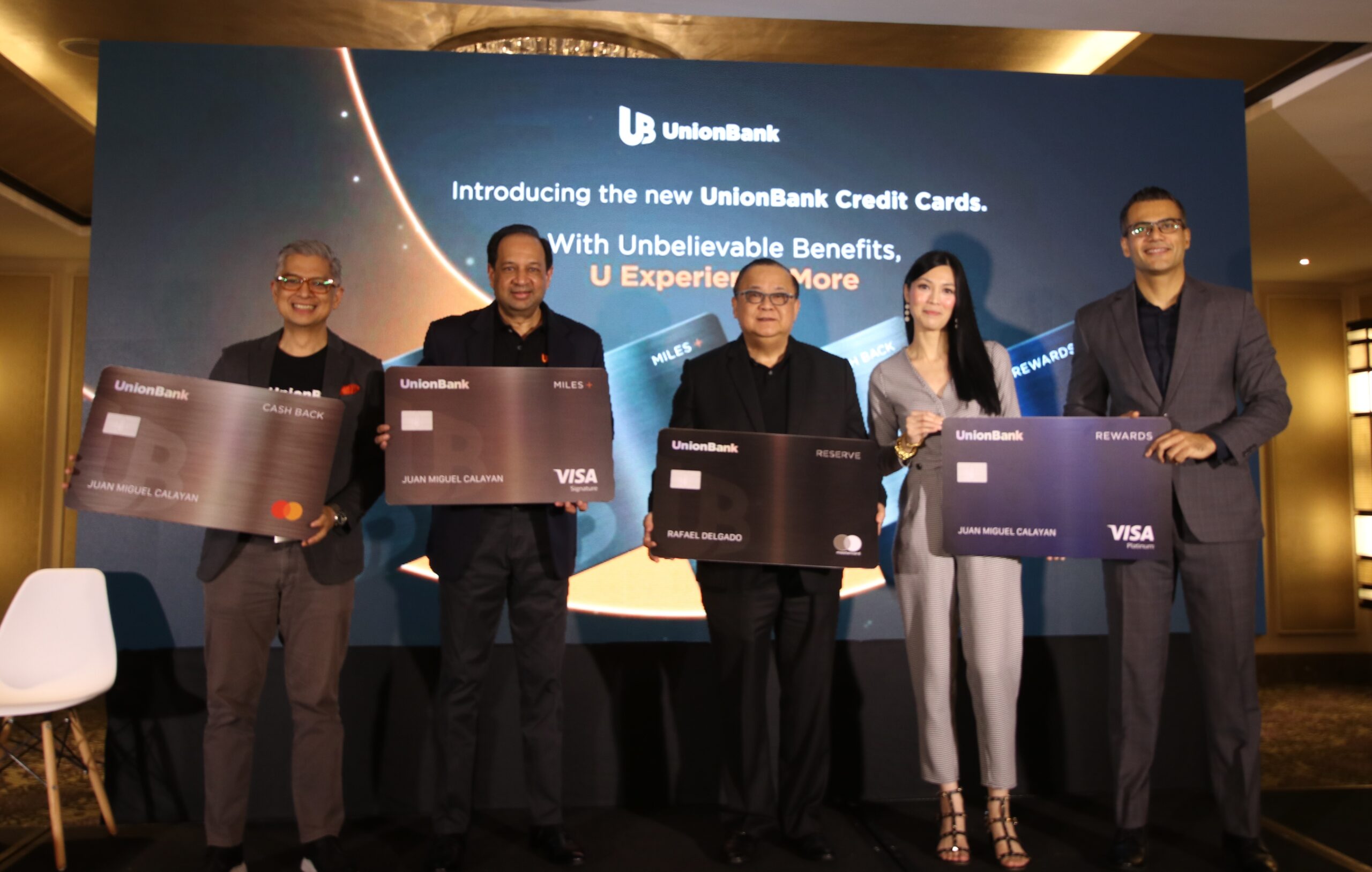 UnionBank unveils Unbelievable Benefits with the launch of their new credit cards