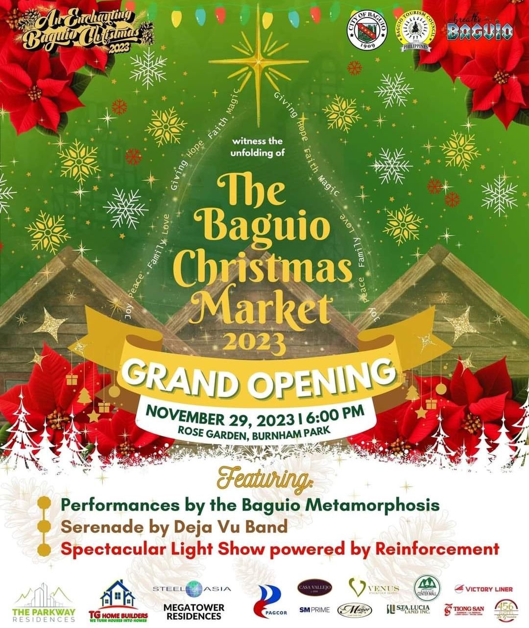 Baguio Christmas Market opens on November 29