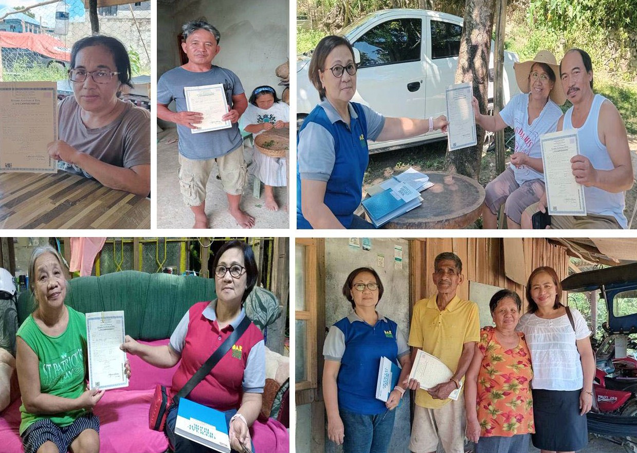 DAR-Abra Delivers 26 e-Titles to ARBs Homes Benefiting 2 BARBs Across Multiple Municipalities