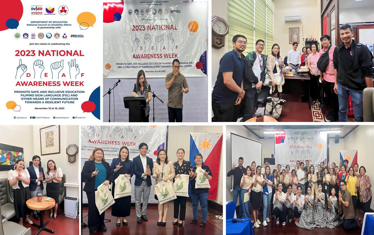 2023 DEAF Awareness Week, Binuksan ng KWF