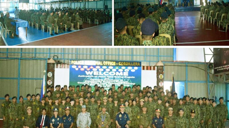 Joint AFP-PNP Training for Peace and Development in Cordillera Commences