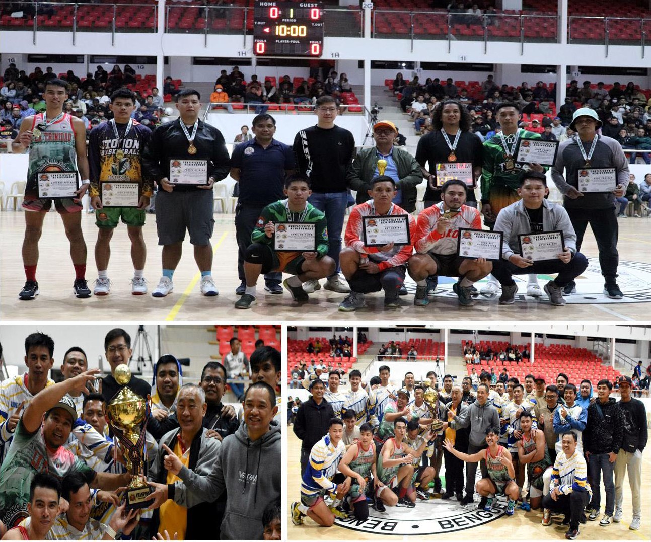 La Trinidad 1 sweeps Bokod, wins inaugural Cong. Yap Cup