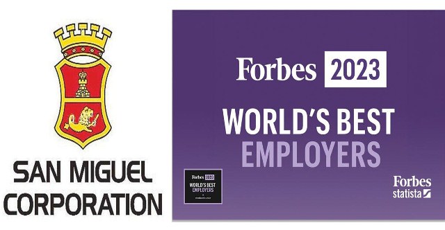 SMC bests other PH firms; jumps to 43rd in Forbes’ World’s Best Employers list–after ranking high in Time’s World’s Best Companies