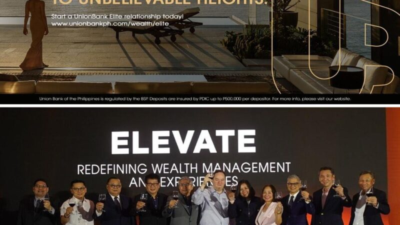 UnionBank launches¬ premier expert wealth management programs Up to P1 Million cash credits await new UnionBank Elite and Access clients
