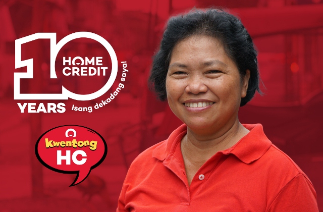 Kwentong HC features Gina, One of Home Credit’s Loyal Customers