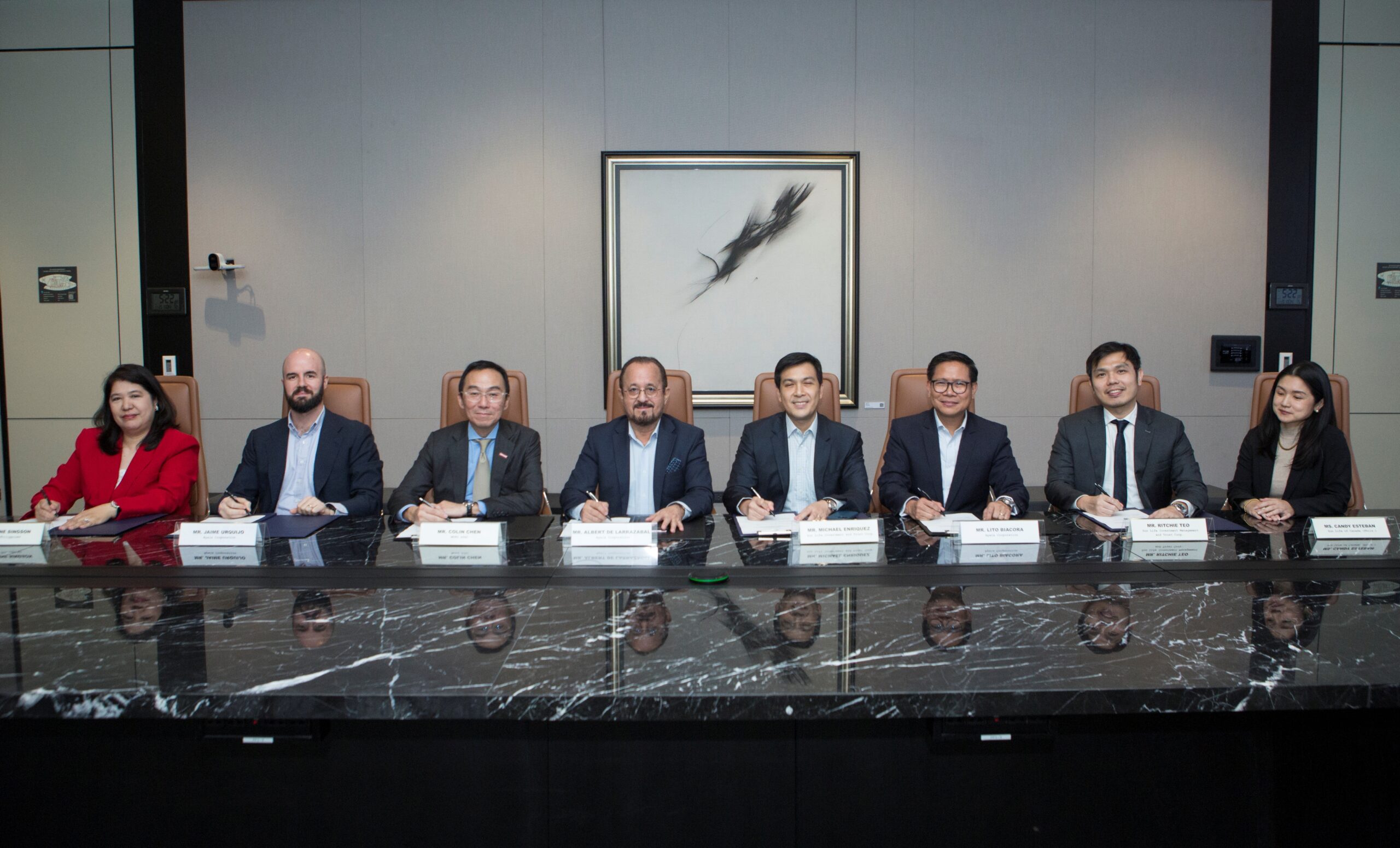 Ayala signs landmark sustainability-linked credit facilities with MUFG, Sun Life